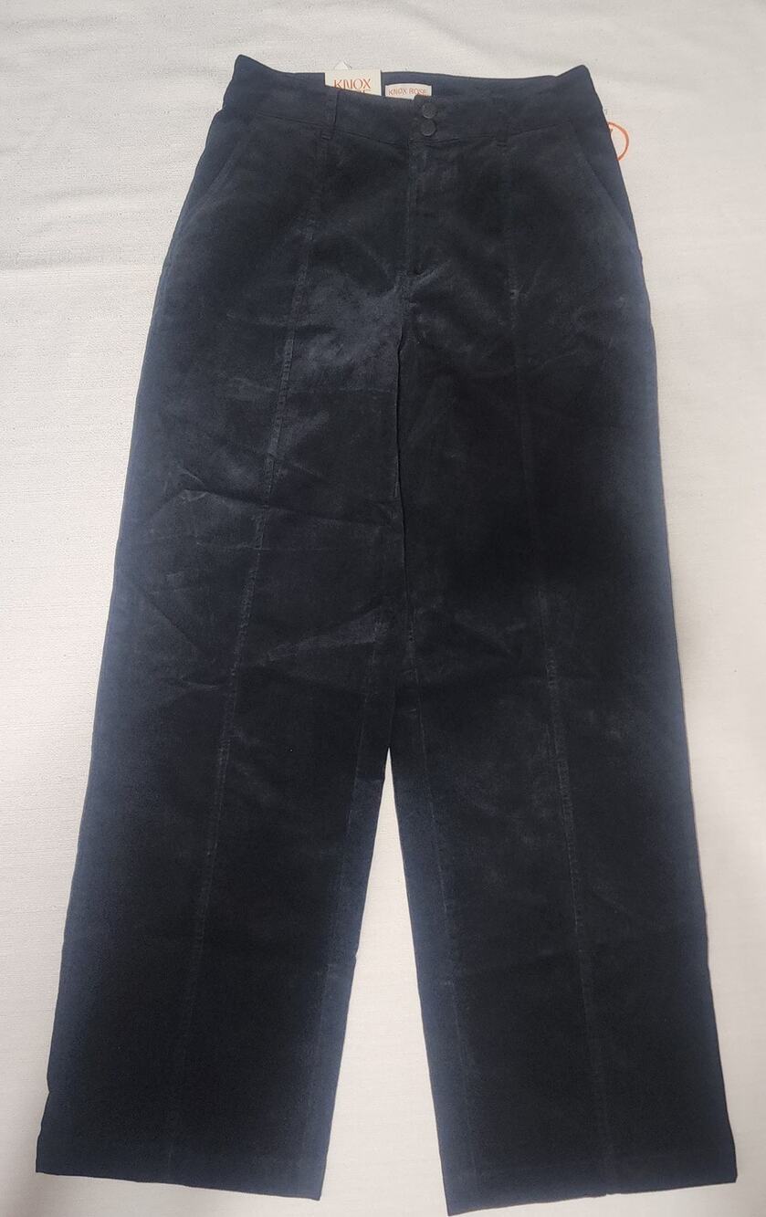 Knox rose trousers high rise fitted hip& thigh W28'' X L42''corduroy
